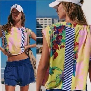 Free People Multicolor Inspire Tank